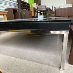 中古 ガラステーブル 座卓 ローテーブル 家具 の画像