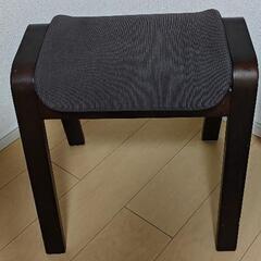 曲木スツール ハイタイプ 高さ45cm  ダークブラウン翻译