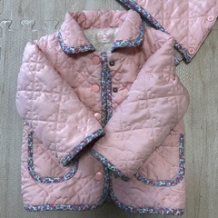 ELFINDOLL ピンク キルティングコート サイズ90