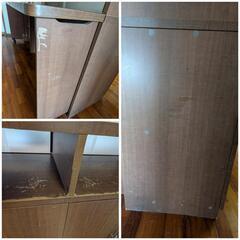 取り引き中 カウンターキッチン 食器棚 テーブルの画像