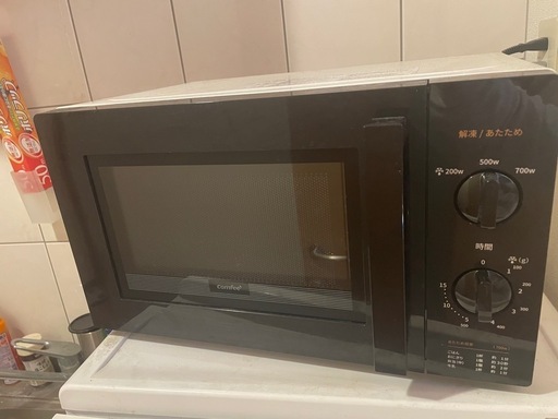 （完売）引っ越しの為、安価でお譲りします。(美品)電子レンジ