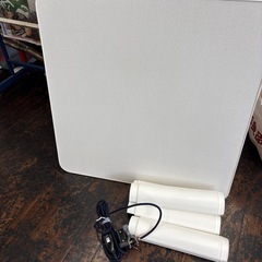 ホワイト 茶色木目 こたつ