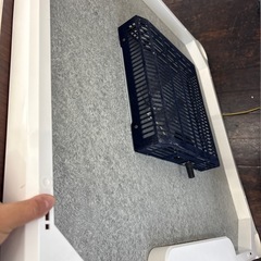 ホワイト 茶色木目 こたつの画像