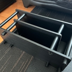 山善(YAMAZEN) テレビ台 幅80 ダークブラウン YWTV8030(DBR3BK)の画像