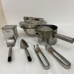 No.578ステンレス製製菓道具　中古品