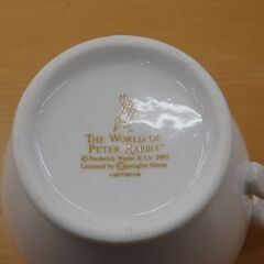 59/702 THE WORLD OF PETER RABBITペアマグカップ【モノ市場知立店】の画像