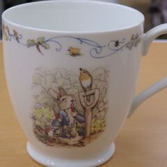 59/702 THE WORLD OF PETER RABBITペアマグカップ【モノ市場知立店】の画像