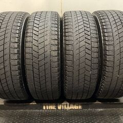 【BS BLIZZAK VRX3 185/60R15】スタッドレス【FOUR FORCE 15インチ 6J4HPCD100+45】21年製 バリ溝 フィット ヤリス グレイス等　(MTX204) クレジットカード QRコード決済可能の画像