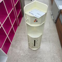 ★ジモティ割あり★  コーナーラック 白 H89×D21.5×W...