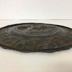 JME023K) ★大特価★ヨーロッパ輸入雑貨 飾り皿 アンティーク小物 重量：150g/材質不明 中古品【取りに来られる方限定】の画像