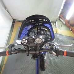 E70　★17800円★整備済み 中古子供自転車 ブリヂストン　EXJR【22インチ　青 】の画像