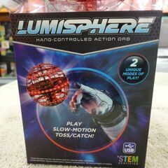 ② ホバースター 2イン1 ルミスフィア レッド ホバーボール LEDライト キャッチ 充電式 LUMISPHERE 西岡店の画像
