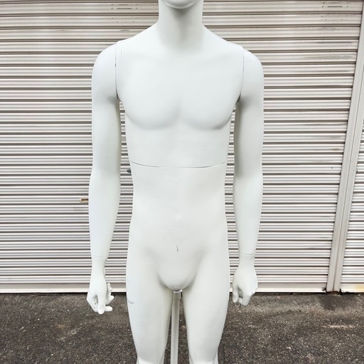 トルソー マネキン 顔付 可動式 男性 トルソー マネキン 顔付 可動式 男性