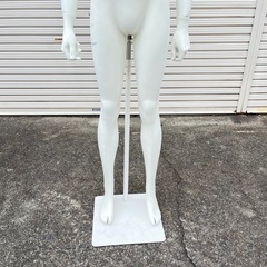 トルソー マネキン 顔付 可動式 男性の画像