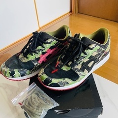 ASICSTIGER × atmos　ゲルライト3　タイガーカモ