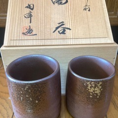 備前焼✴︎夫婦湯呑み　　　　　