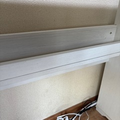 あげます★机　勉強机　白　2台あります。の画像