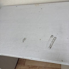 あげます★机　勉強机　白　2台あります。の画像