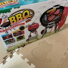 玩具　バーベキューコンロセットの画像