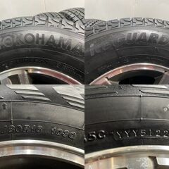 タイヤ新品 YK G075 215/80R16 スタッドレス SUZUKI JB23ジムニー 純正ホイール 16インチ 5.5J5HPCD139.7+22 リフトアップジムニー MTJ686クレジットカード QRコード決済可能の画像