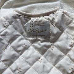 プティマイン　キルティング　アウター　100cmの画像