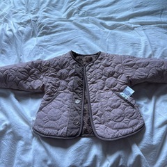 BREEZE キルティングアウター　コート　女の子　ベビー服の画像