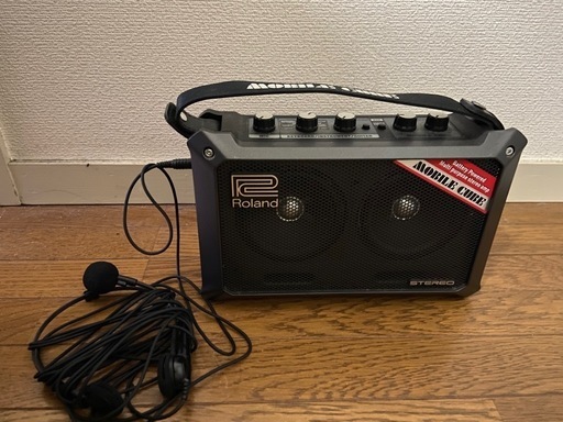 【アンプ+マイク】Roland モバイルキューブ MOBILE CUBE