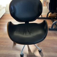 【美品】木目調ワークチェア　の画像