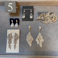 ピアス&ヘッドアクセサリーセット⑤
