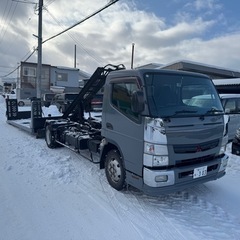 ブルーテックキャンター　フルフラット積載車