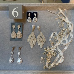 ピアス&ヘッドアクセサリーセット⑥