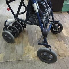 セール中につき、通常特価6,578円より半額の3,289円!　SHIMA　島製作所　サニーウォーカー　シルバーカー　移動　歩行補助　ブレーキ　荷物入れ付きの画像