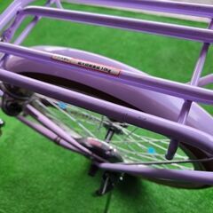 美品　ダイワサイクル　女の子　シルバーリング　キュート　20インチ　パープル 美品 ダイワサイクル 女の子 シルバーリング キュート 20インチ