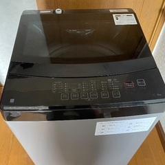 ニトリ　6kg全自動洗濯機(NTR60 ブラック)