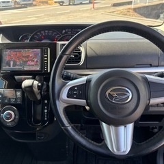 H26年式 ダイハツ タントカスタムRS SA★総額27.8万円★車検２年付 iストップ フルセグTVナビ バックカメラ 両側パワスラ スマートアシスト 修復歴なし！おすすめ車♪の画像