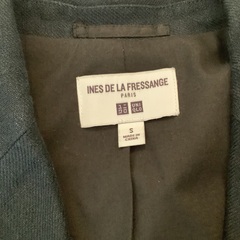 ユニクロUNIQLO ブレザージャケットINES DE LA FRESSANGE　イネス・ド・ラ・フレサンジュ　Sの画像