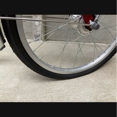 BRUME赤色自転車の画像