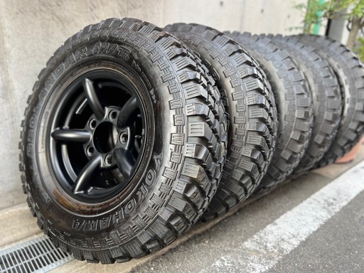 英国製！美品ZUホイール、ジオランダーMT5本セット　ランドローバーディフェンダーディスカバリークラシックレンジローバー