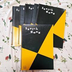スケッチブック×5(1冊おまけ)