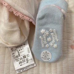 メゾピアノポンチョ靴下3足セットの画像