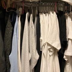 【あげます】IKEA ハンガーラック2セット  の画像