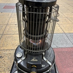 大阪市発　引取対応　Aladdin アラジン 石油ストーブ BF3906 黒　動作品の画像