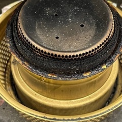 大阪市発　引取対応　Aladdin アラジン 石油ストーブ BF3906 黒　動作品の画像