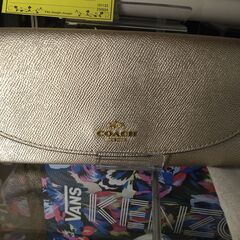 【C1123】コーチ レザー 長財布 F23255