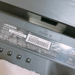 モニター　24.5 60hz ブラック　gigacrystaの画像