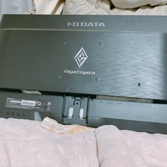モニター　24.5 60hz ブラック　gigacrystaの画像