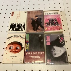 昭和レトロカセットテープ現状品／ジャンク品扱い/