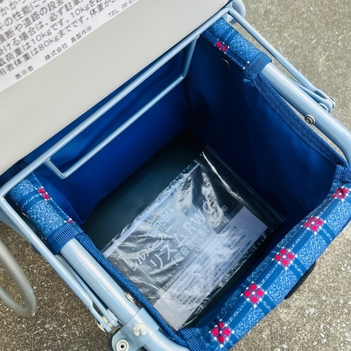 <売約済>【武蔵小山店】[美品！] 島製作所　リズムRWC シルバーカー　リズム　RWC シルバーカート　カート　ショッピング　押し車　手押しカート　手押し　