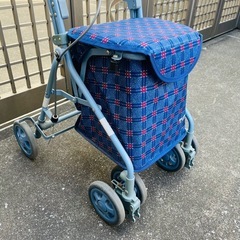 <売約済>【武蔵小山店】[美品！] 島製作所　リズムRWC シルバーカー　リズム　RWC シルバーカート　カート　ショッピング　押し車　手押しカート　手押し　の画像
