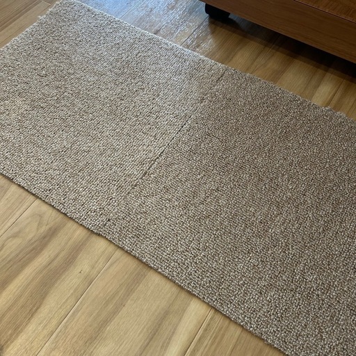 美品 ニトリ タイルカーペット マット